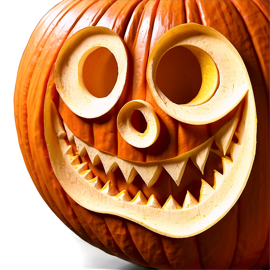 Carved Pumpkin Masterpiece PNG 05242024 PNG image with a transparent background, free high-resolution download