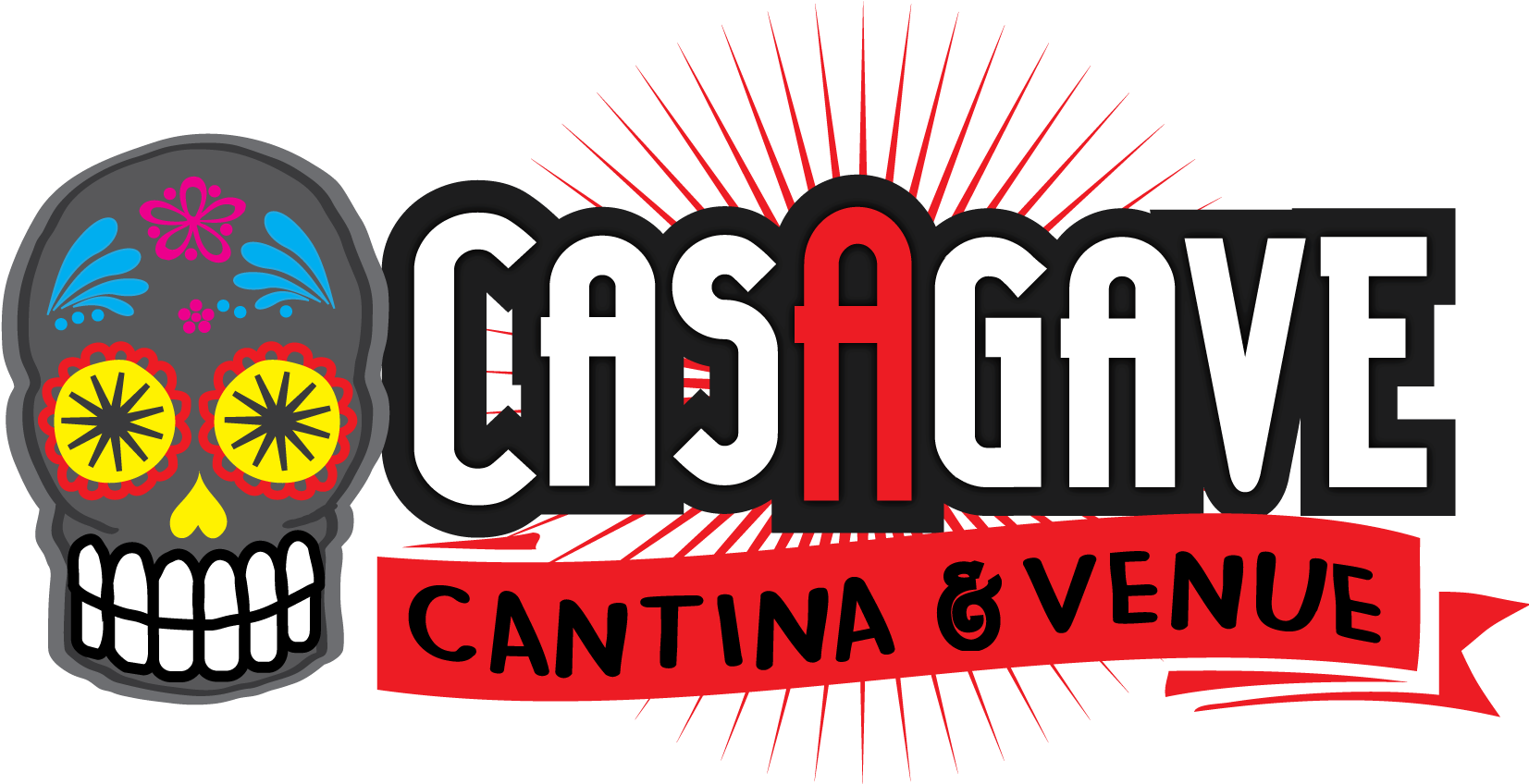 Casa Gave Cantina Venue Logo PNG with transparent background