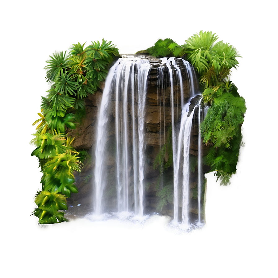 Cascading Waterfall PNG efp63 PNG with transparent background