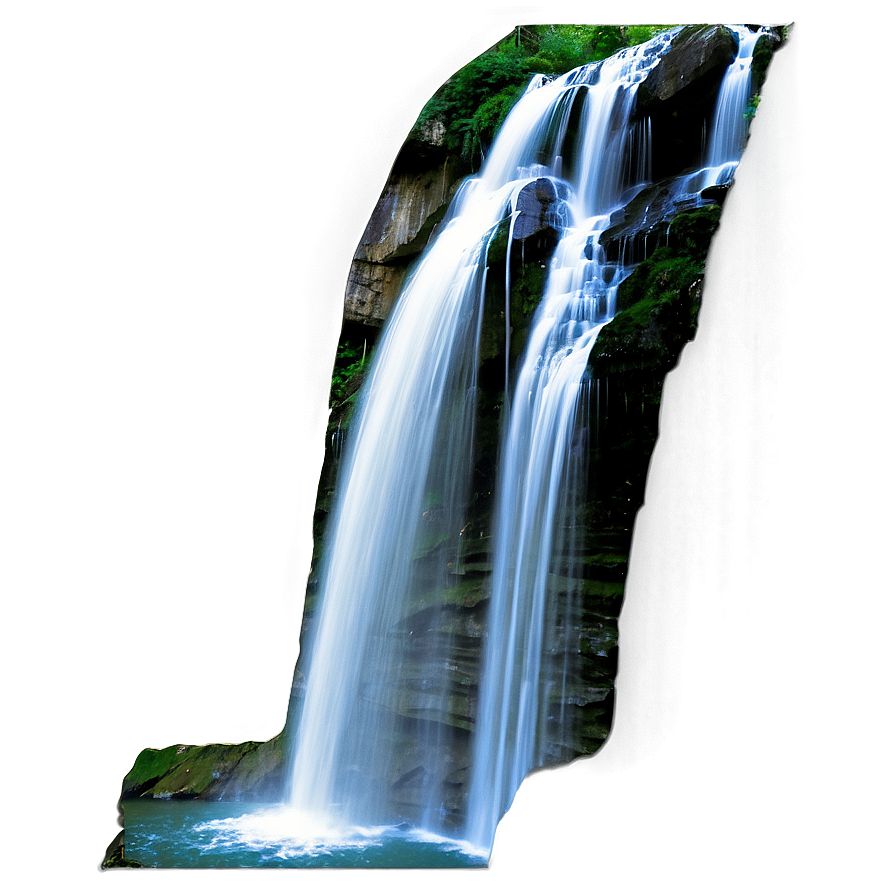 Cascading Waterfall PNG lax85 PNG with transparent background