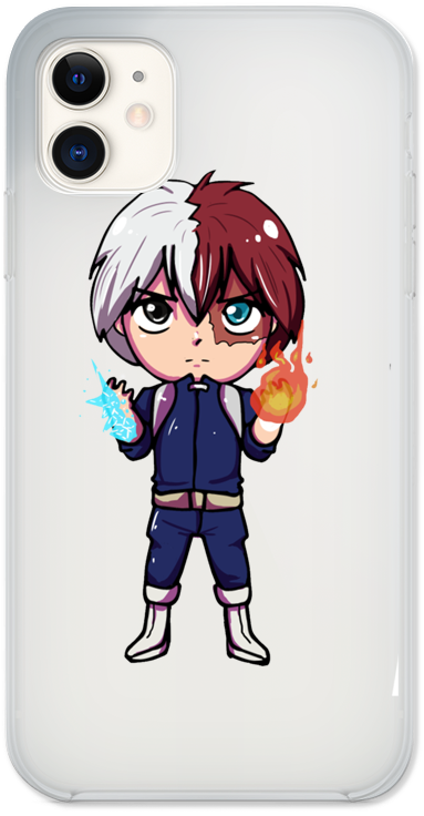 Case Transparente Todoroki Shouto - Shoto Todoroki, HD Png Download PNG with transparent background