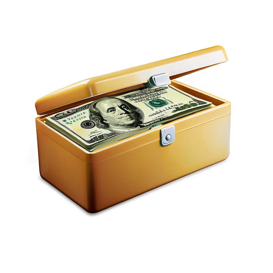 Cash Box Png 05042024