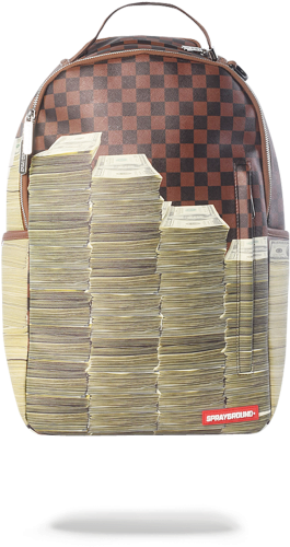 Sprayground Stacks In Paris Backpack, HD Png Download PNG image with a transparent background, free high-resolution download