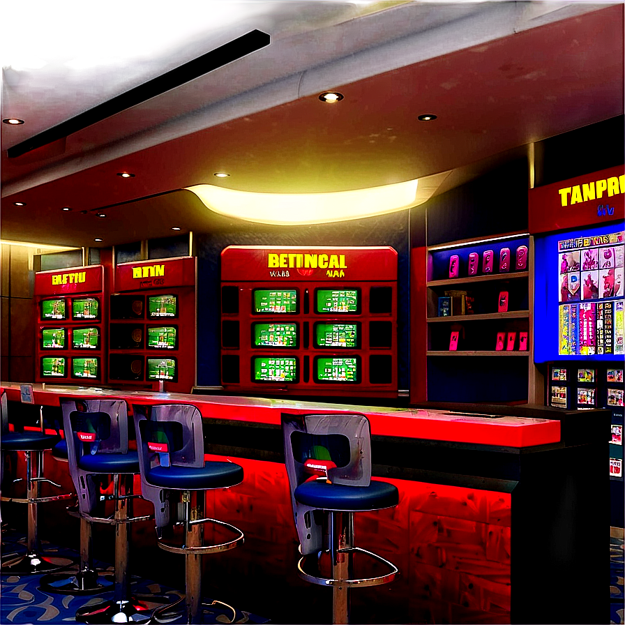 Casino Betting Terminalsat Night