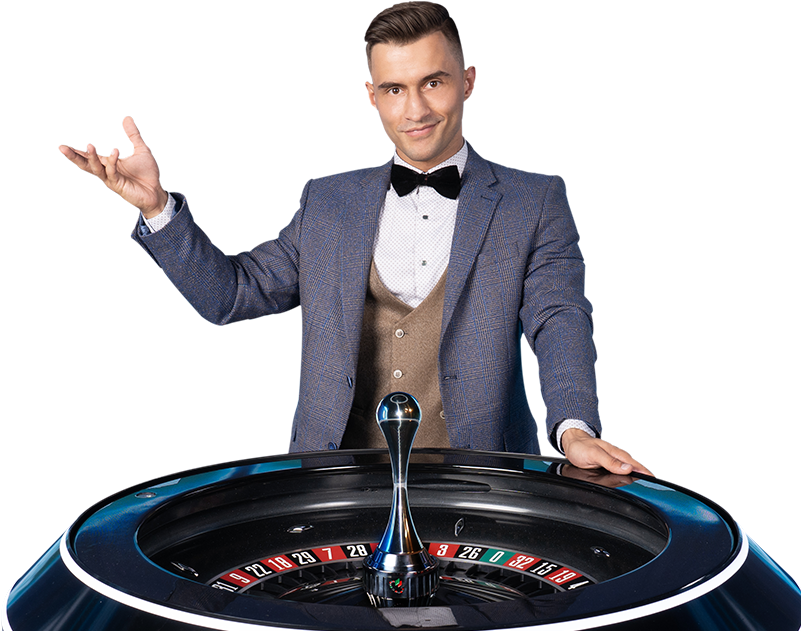 Casino Croupierat Roulette Table