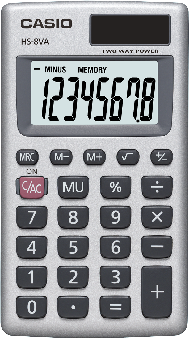 Casio H S8 V A Basic Calculator