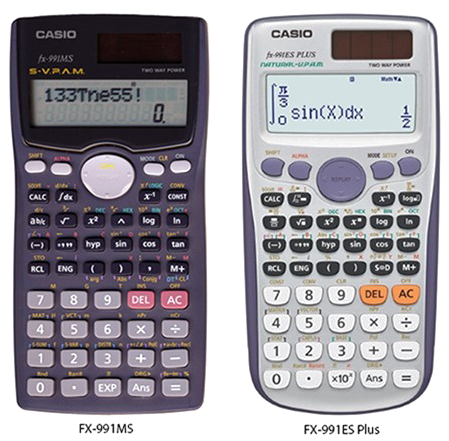 Casio Scientific Calculators Comparison