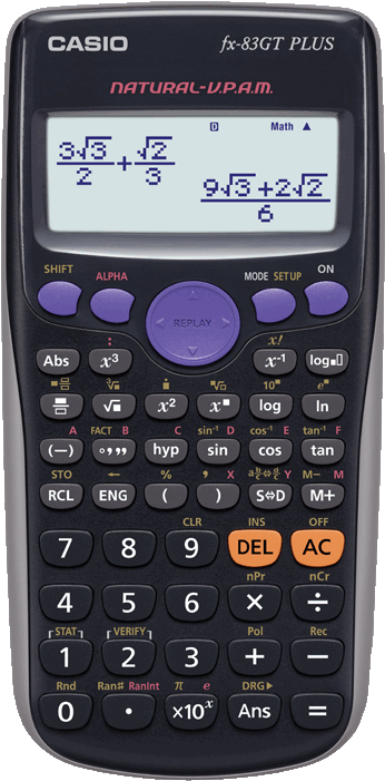 Casiofx83 G T Plus Scientific Calculator