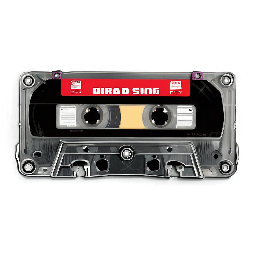 Cassette Tape Pattern Png 05252024