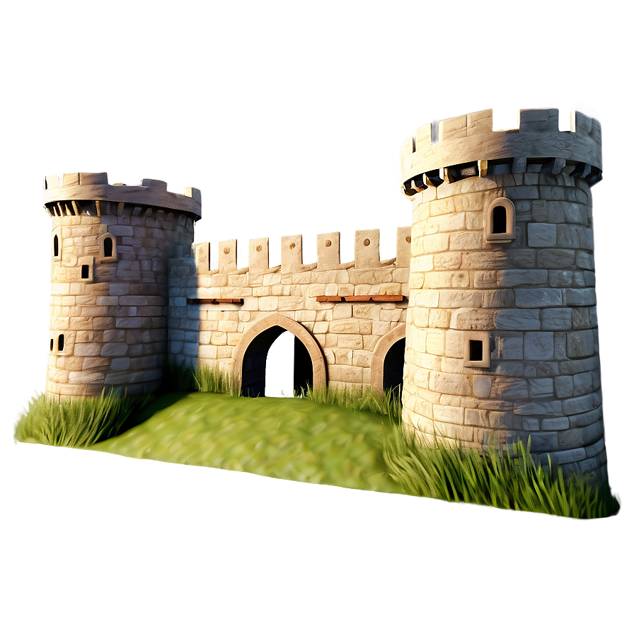 Castle Battlements Png 05032024