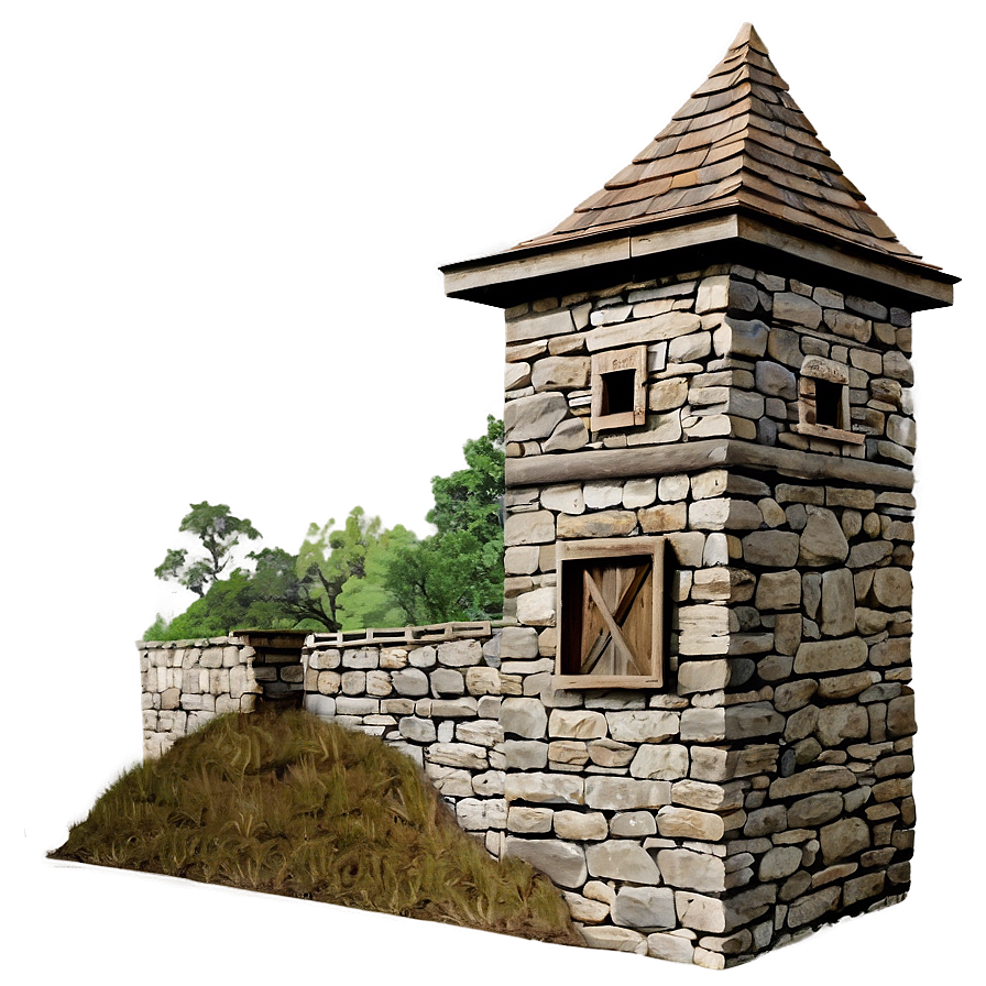 Castle Wall Png 05032024