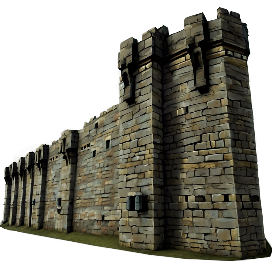 Castle Wall PNG 05242024 PNG image with a transparent background, free high-resolution download
