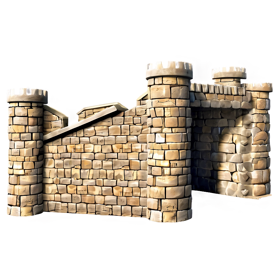 Castle Wall PNG bbv33 PNG image with a transparent background, free high-resolution download