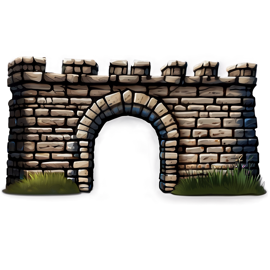 Castle Wall PNG pgb PNG image with a transparent background, free high-resolution download