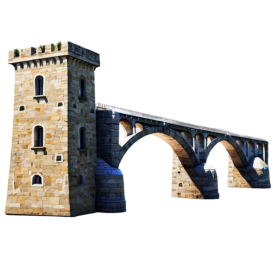 Castle With Bridge Png 79