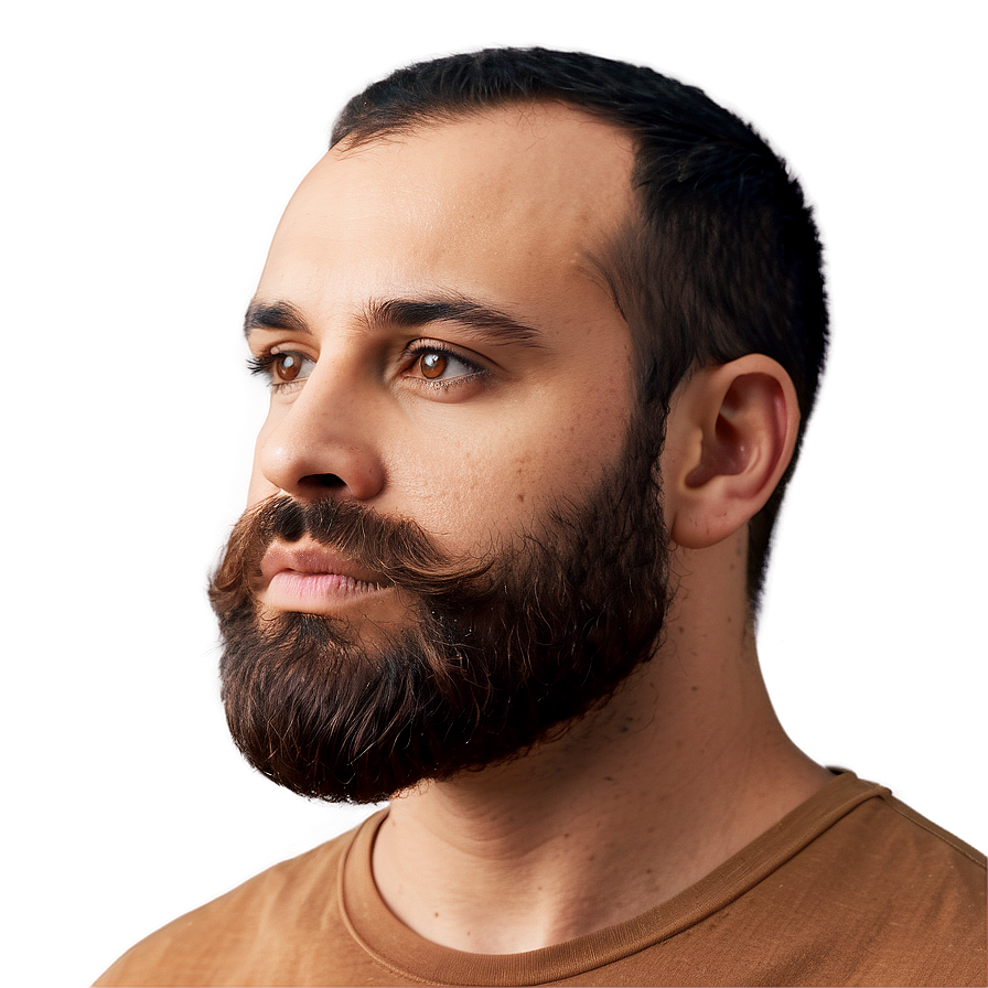 Casual Beard Looks PNG 05042024 PNG image with a transparent background, free high-resolution download