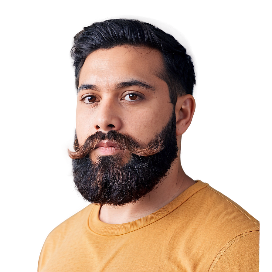 Casual Beard Looks PNG 05042024 PNG image with a transparent background, free high-resolution download