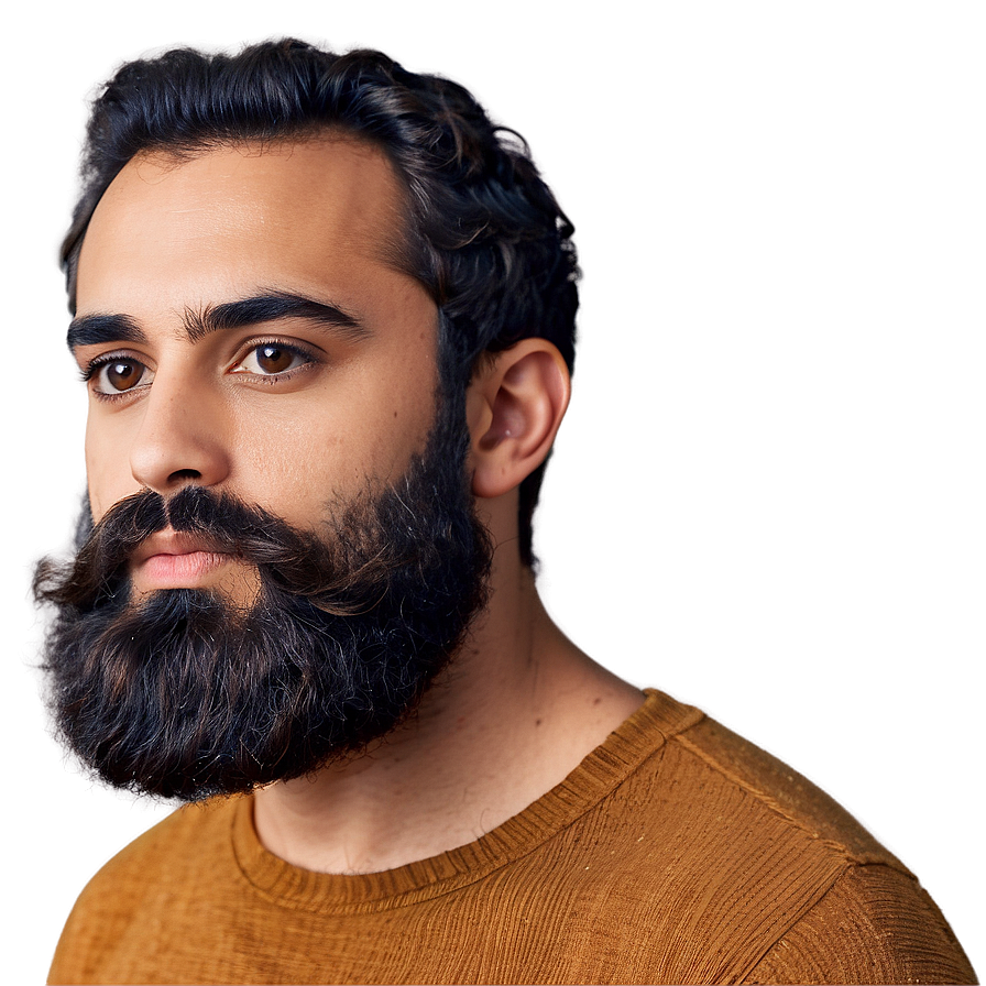 Casual Beard Looks PNG 16 PNG image with a transparent background, free high-resolution download
