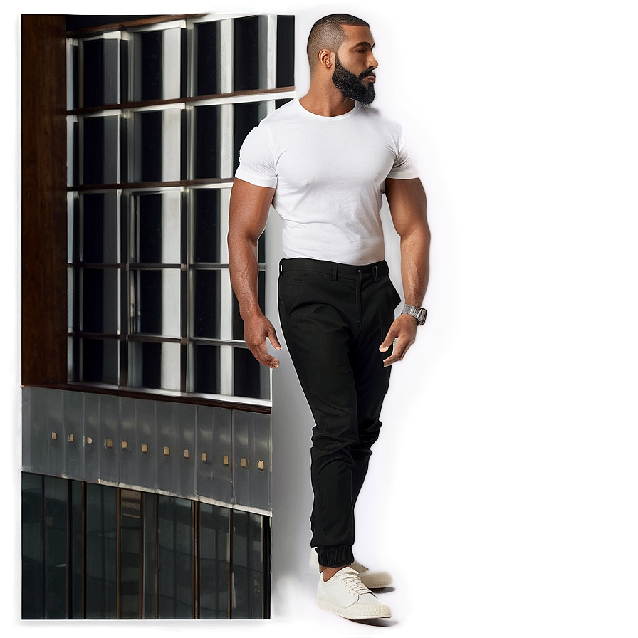Casual Black Pants PNG 55 PNG image with a transparent background, free high-resolution download