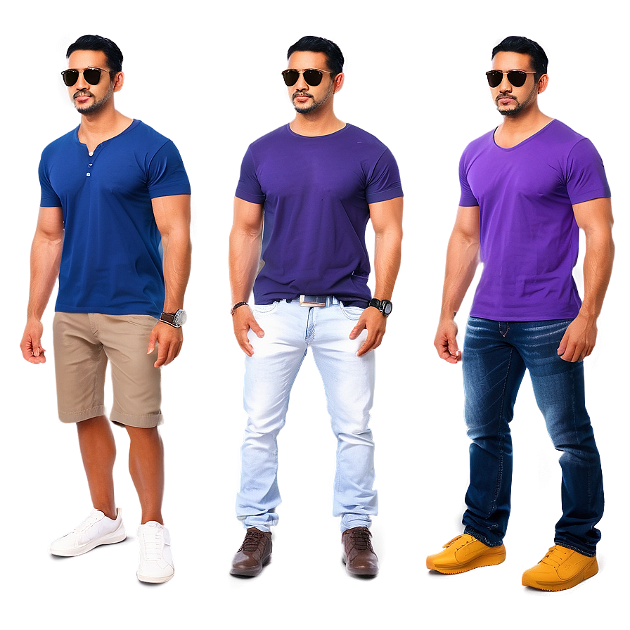 Casual Clothes For Men Png 05242024