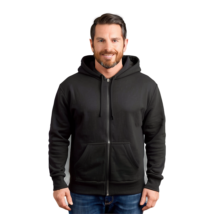 Casual Hoodie Template Png 06122024