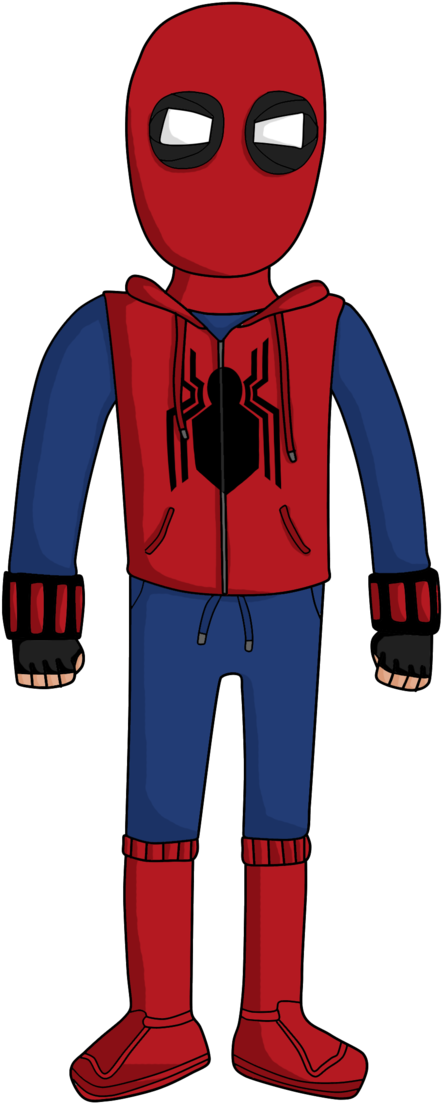 Casual Spider Man Cartoon