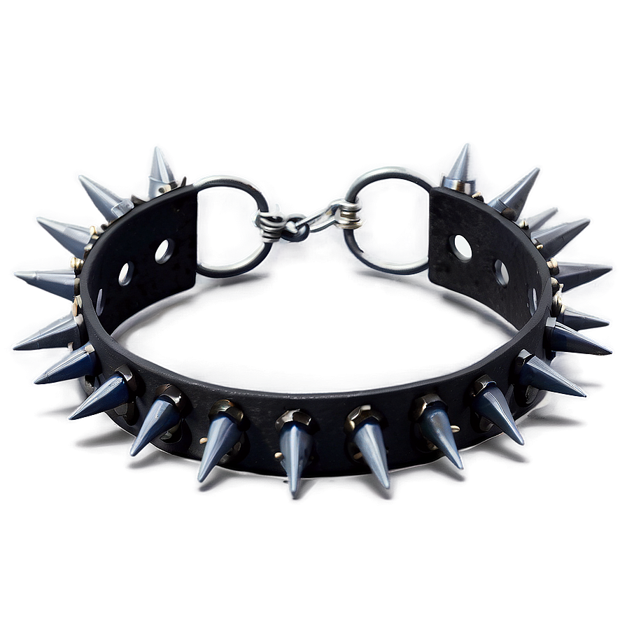 Casual Style Spiked Choker Png 25