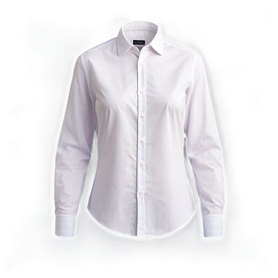 Casual White Shirt PNG 05252024 PNG with transparent background