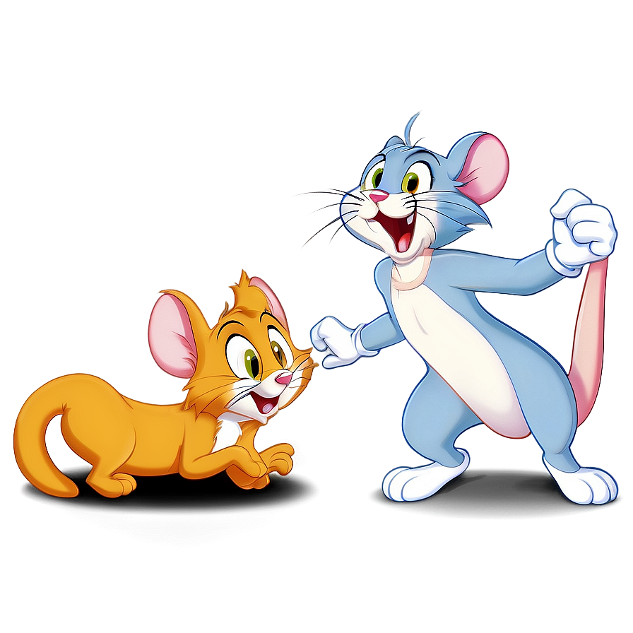 Cat and Mouse Tom and Jerry PNG 05212024 PNG with transparent background