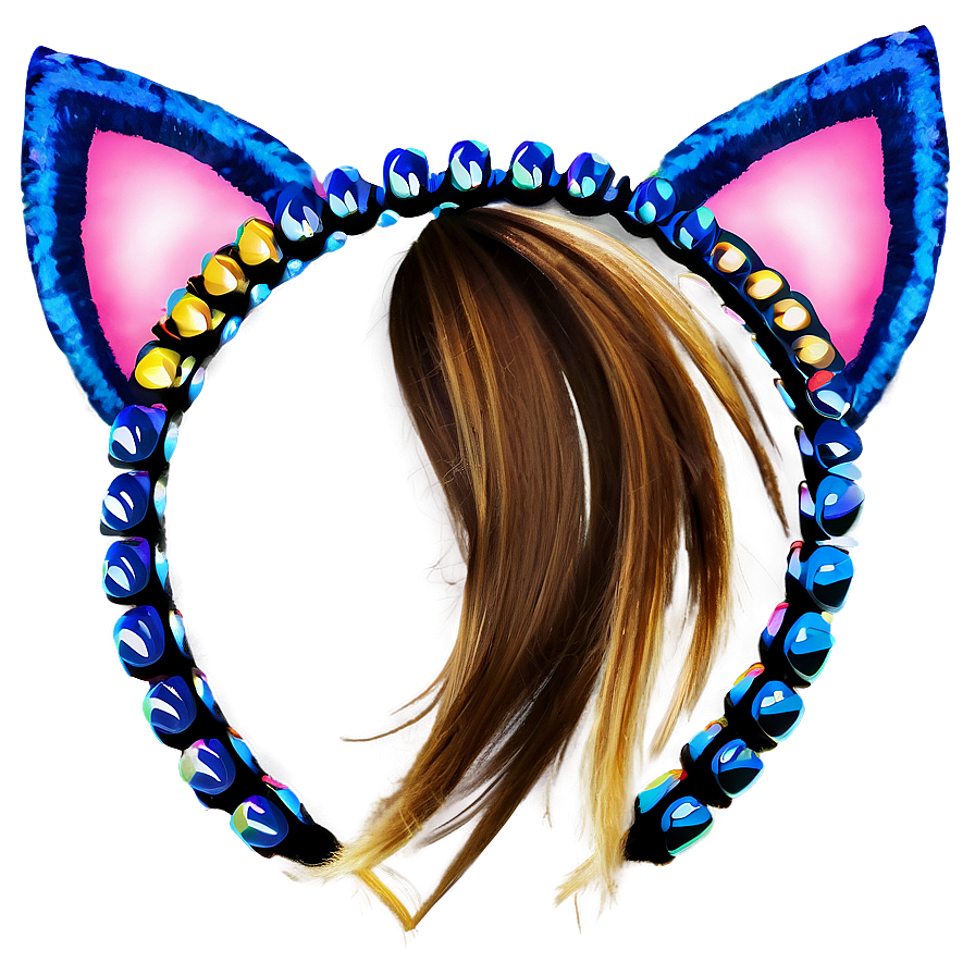 Cat Ears Hair Accessory PNG enm75 PNG image with a transparent background, free high-resolution download