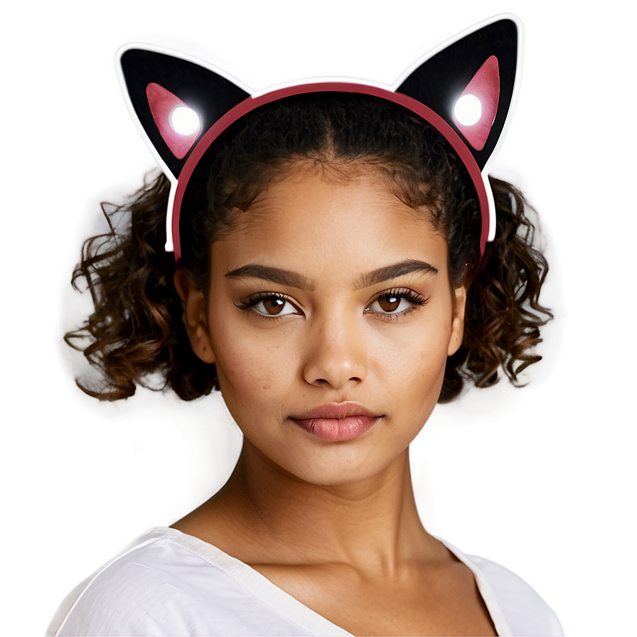 Cat Ears TikTok Trend PNG 2 PNG image with a transparent background, free high-resolution download