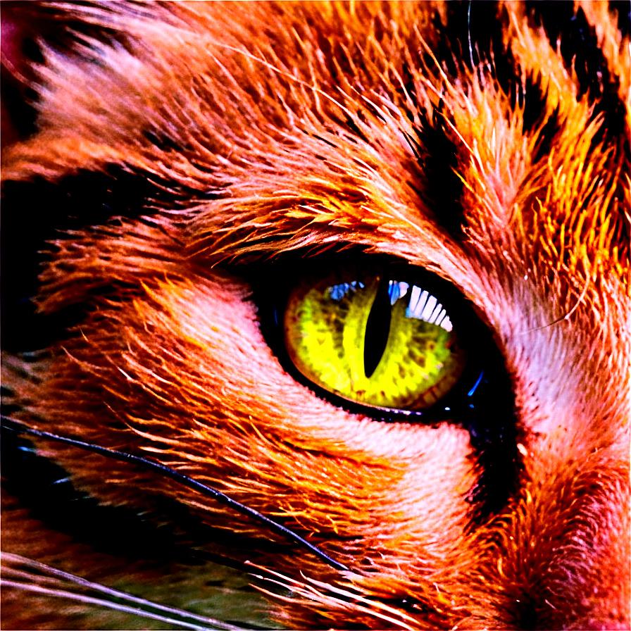 Cat Eyes Close-up Png D