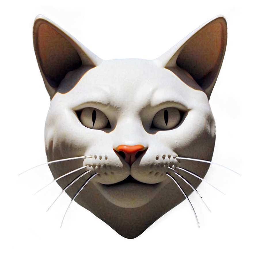 Cat Face Drawing Png 22