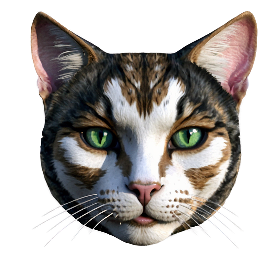 Cat Face Mask Png 64