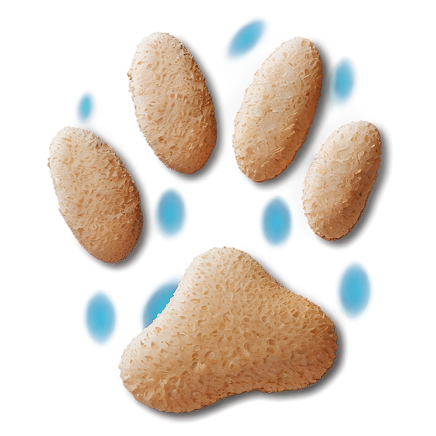 Cat Paw Print In Sand Png 15