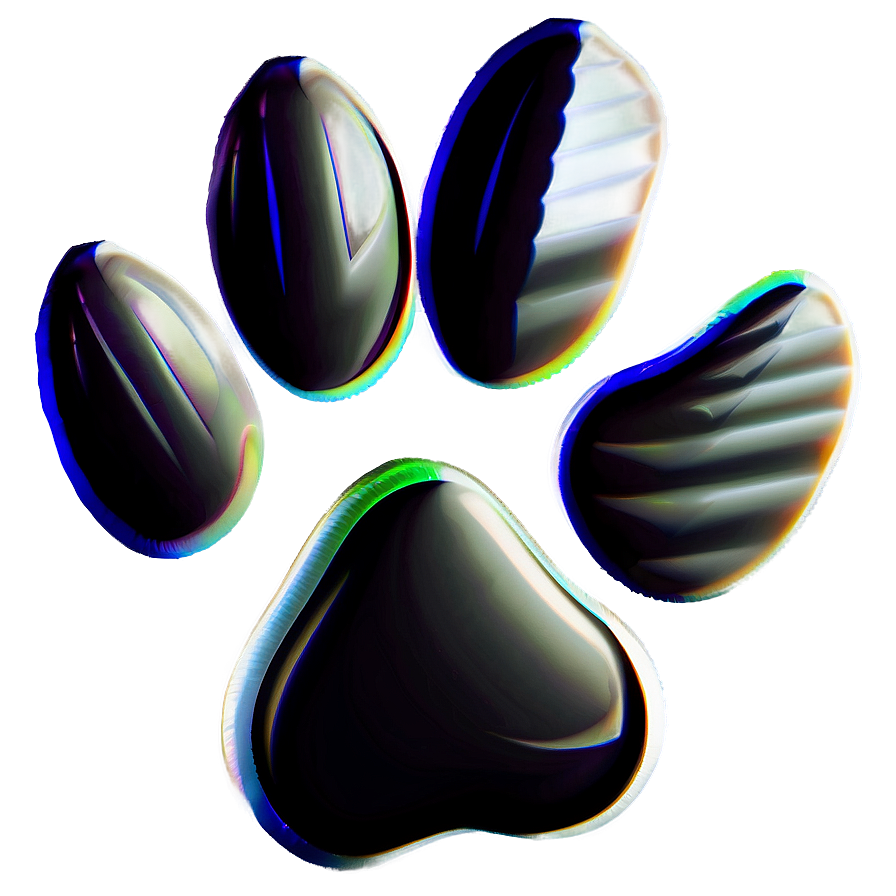 Cat Paw Print Silhouette Png Vvl