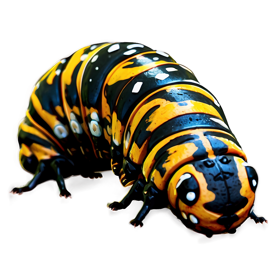 Caterpillar Close-Up PNG sfn53 PNG with transparent background