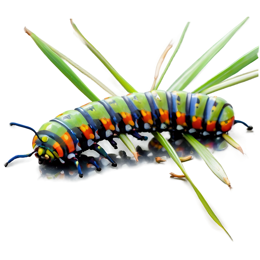 Caterpillar In Habitat Png Baf54