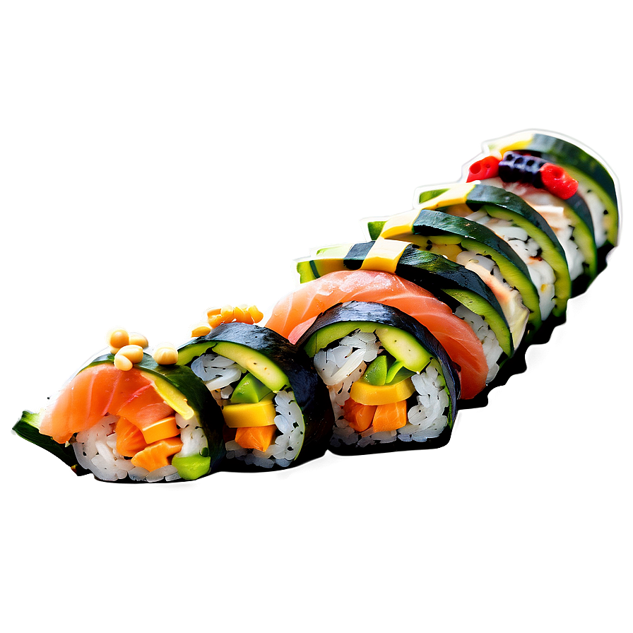 Caterpillar Roll Sushi Png Ajt92