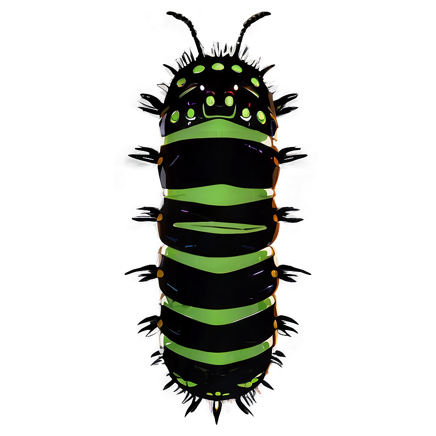 Caterpillar Silhouette Png Enk