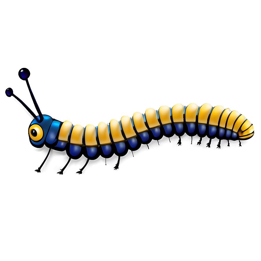 Caterpillar With Antennae Png 05232024