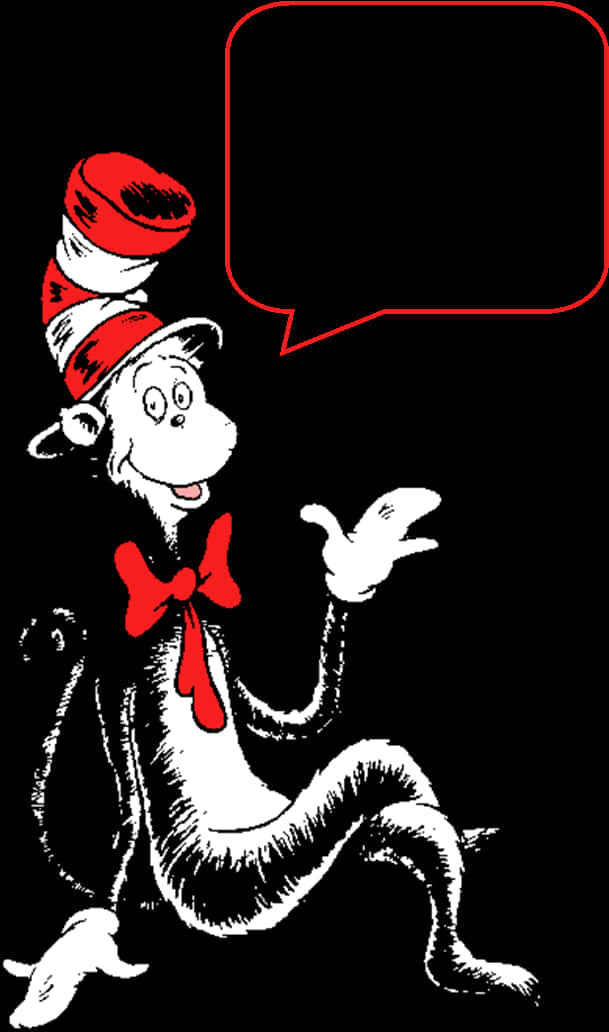 Catinthe Hat Speech Bubble