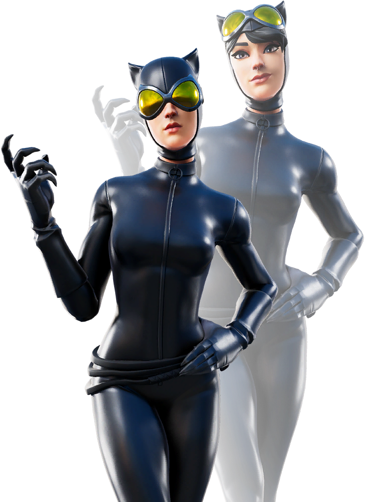 Catwoman Comic Book Outfit - Fortnite Catwoman Comic Book Outfit, HD Png Download PNG with transparent background