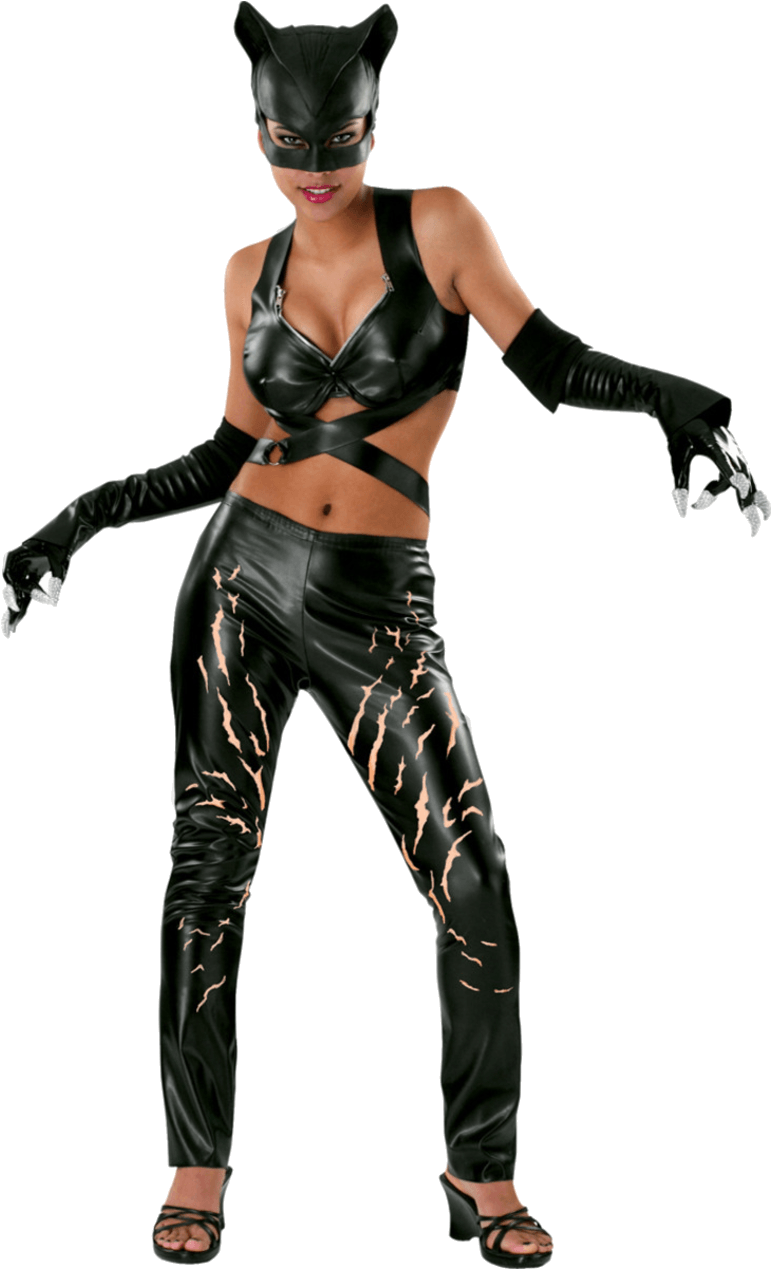 Catwoman Costume Pose