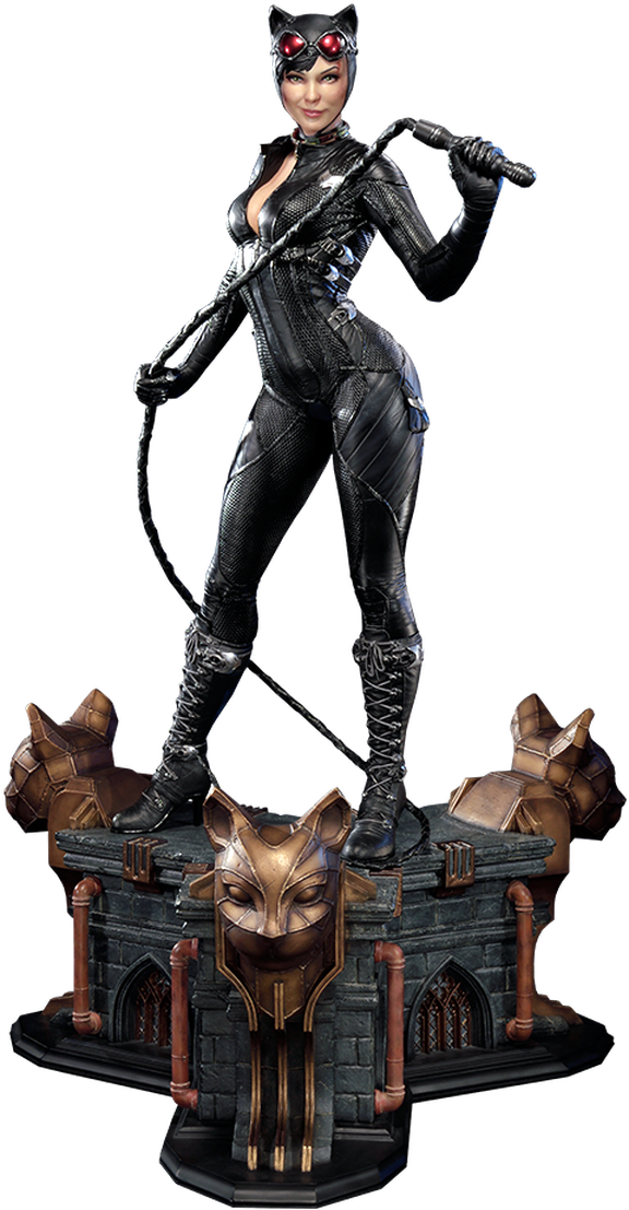 Catwoman Statue Pose