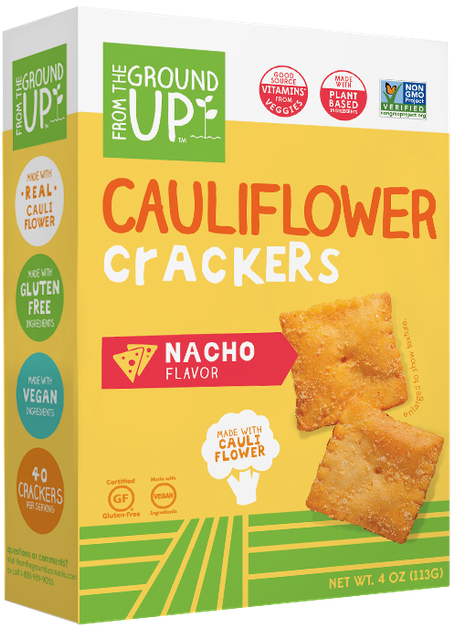 Cauliflower Nacho Crackers Box