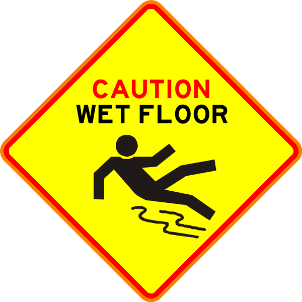 Caution Wet Floor Sign