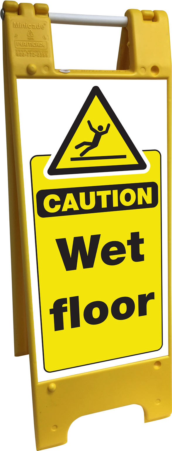 Wet Floor Heavy Duty Floor Stand'Title='wet Floor - Sign, HD Png Download PNG with transparent background
