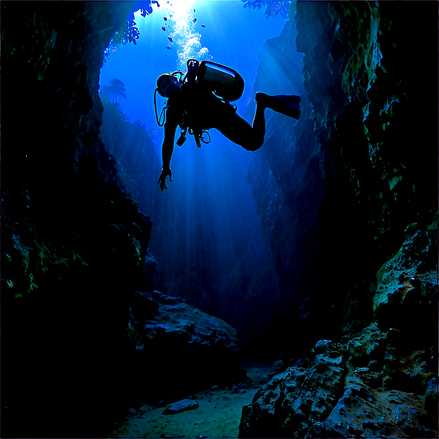 Cave Diving Exploration Png 06242024