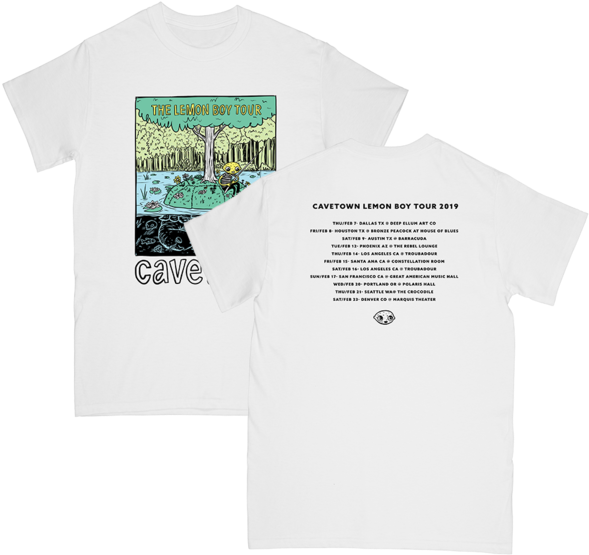 Cavetown Lemon Boy Tour Tshirt Design